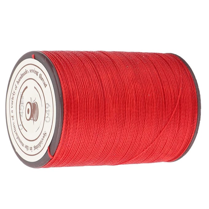 0,45 mm Leer Naaigaren Gewaxt Koord 160m Rol Handwerk Breien Knutselen Waxdraad Red