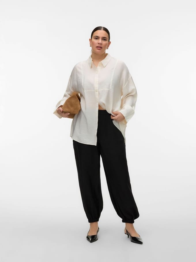 Vero Moda Curve Broeken VMCLIFINA High waist Broek