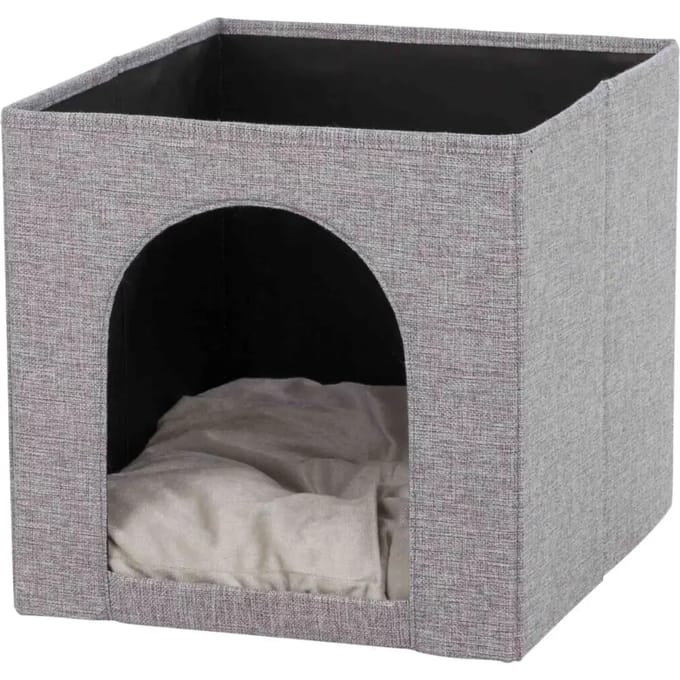 Trixie - Kattenmand - Iglo Ella - Grijs - 37X33X33 cm