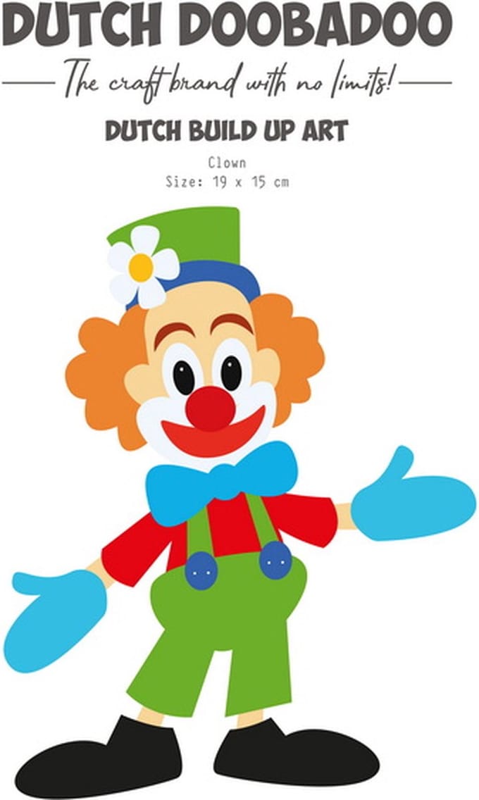 Dutch Doobadoo Build Up Clown