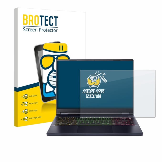BROTECT - Screenprotector voor Acer Predator Helios Neo 14 AI - Folie Beschermfolie Beschermglas matte