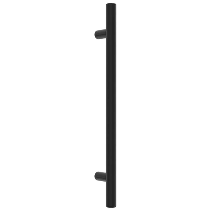 vidaXL - Handvatten - 20 - st - 160 - mm - roestvrij - staal - zwart