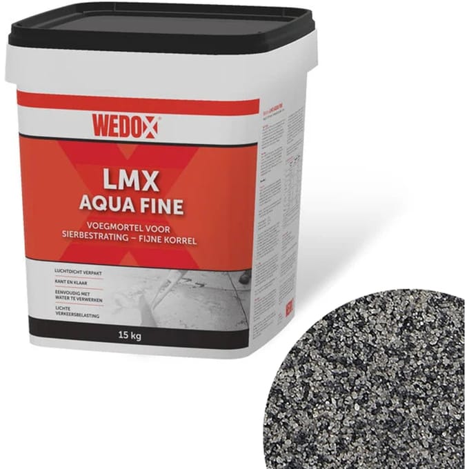 Voegmortel Steengrijs | Wedox LMX 125 | 15 kg