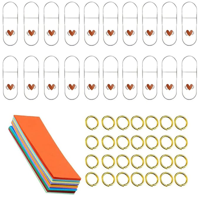 Dailygoods- Transparante Capsules 100 Stuks - Wenskaarten Set