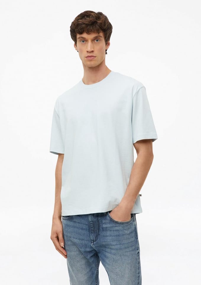 s.Oliver - male - T-shirt van zware jersey in een moderne pasvorm