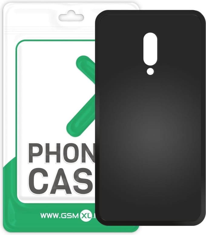 OPPO A9 (2020) - Telefoonhoes - Matzwart - Backcover
