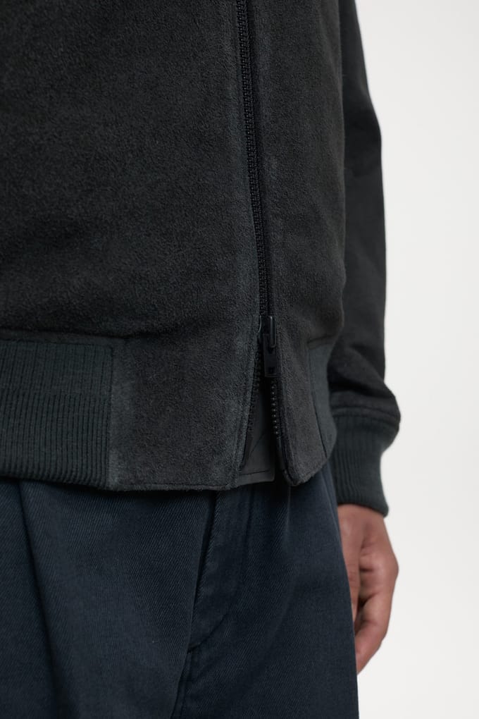 Closed Leather Jacket Shadow Blue Taglia: S | Bomber Outlet | Uomo | Blu