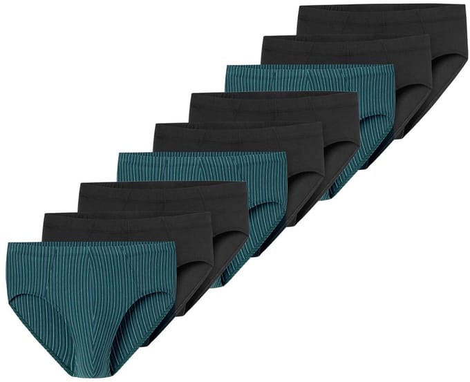 Schiesser Heren slip / onderbroek 9 pack 95/5 Essentials - Cotton