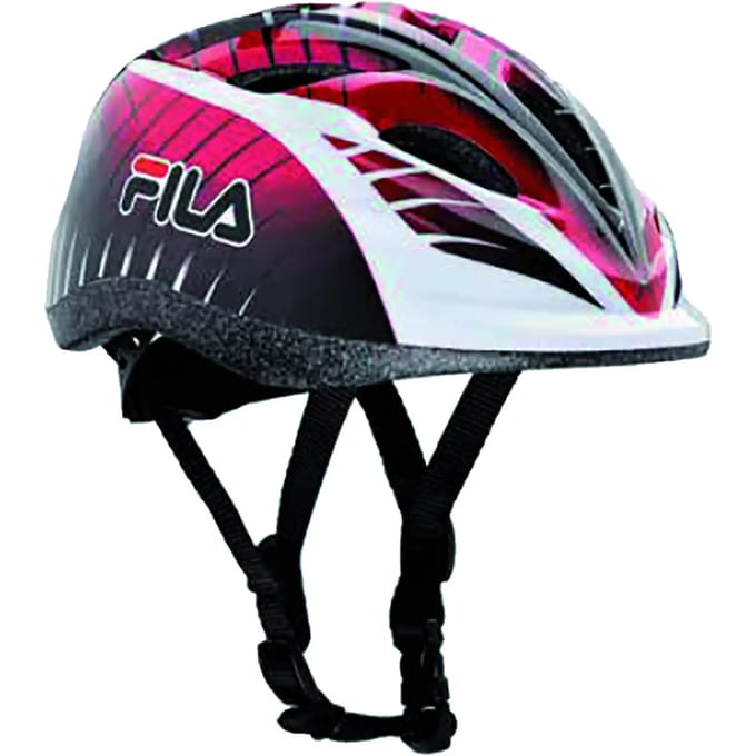 Fila Helm - Rood/zwart - 47-51 cm - XS