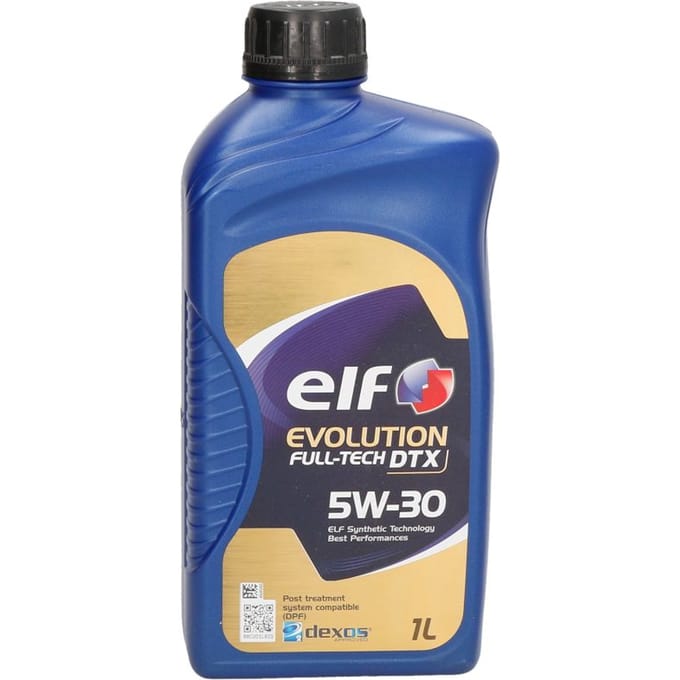 Motorolie ELF 2214029 Evolution Full Tech DTX 5W30 1L