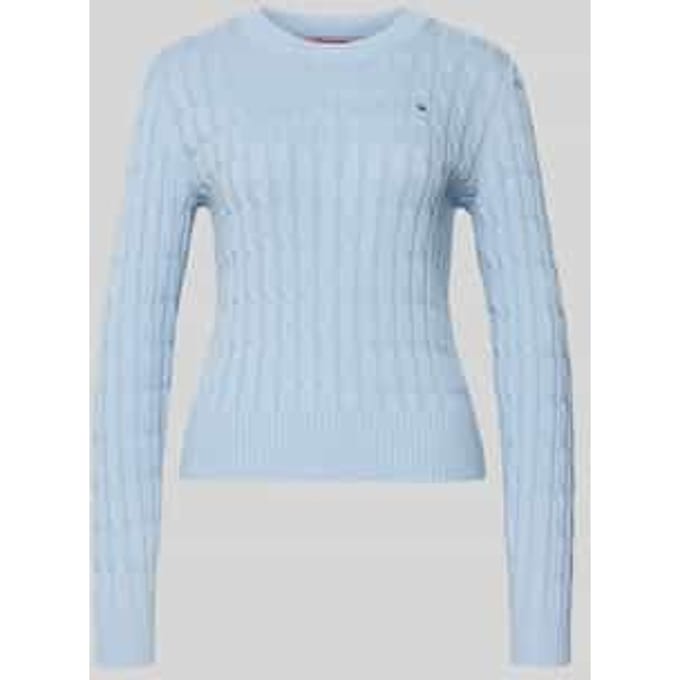 Tommy Hilfiger Co Cable Crew Sweater Dames