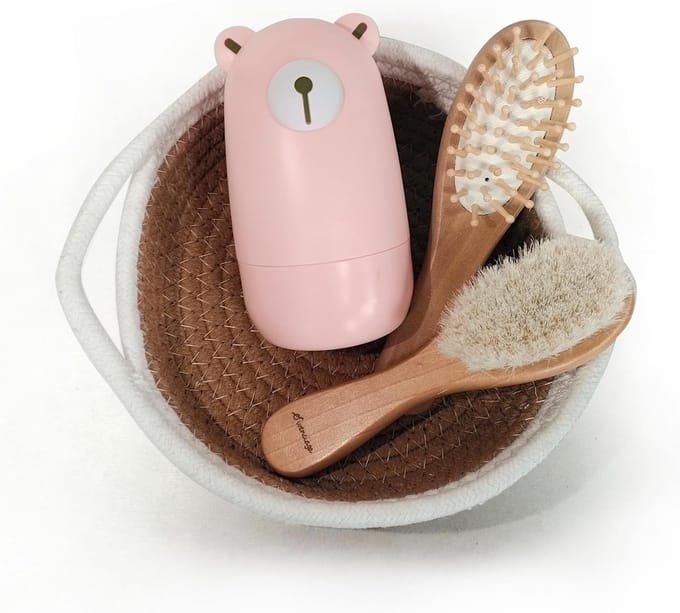 Babyset voor Verzorging en Cadeau - Lichtroze