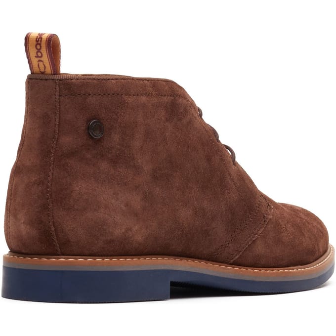 Base London Carlton Chukka Leren Mannen Bruine Boots