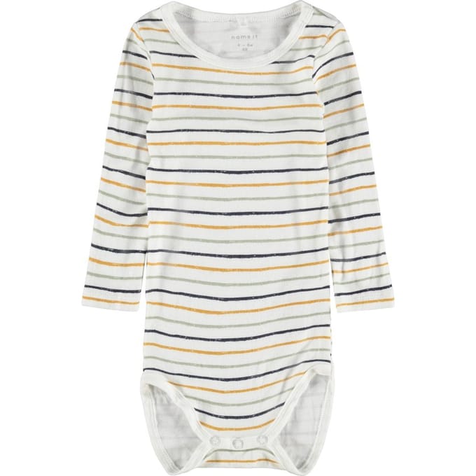 NAME IT - Maat 68-BABY NBMDITIM LS BODY BOX Jongens Body