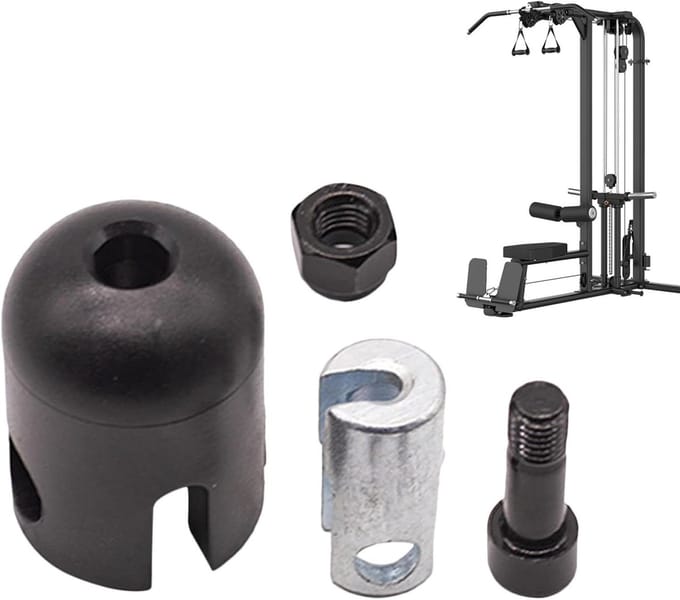 Kabel Einden - Poelie Stoppers - Fitness Apparatuur - Verbeterde Duurzaamheid - Set van 1 - Combinatie