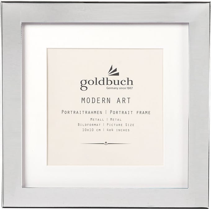 Goldbuch - Fotolijst Modern Art - Zilver - 10x10 cm