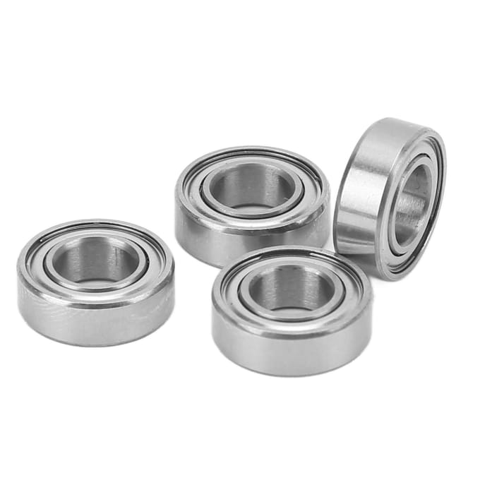 4 Stuks RC Kogellager Staal Klein Metalen Afgeschermd Kogellager voor ARRMA Granite 110 RC Auto