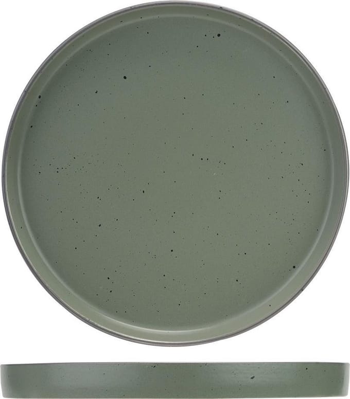 Cosy & Trendy For Professionals Copenhague Mist Green Plat Bord D25cm