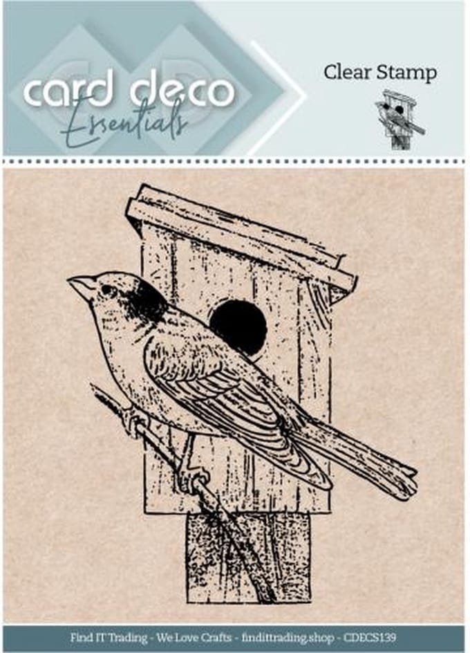Birdhouse - Clear Stamp - Card Deco Essentials