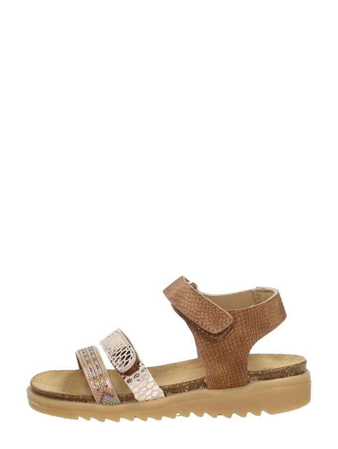 Develab Meiden Sandalen Meiden Sandalen - Cognac - Maat 22