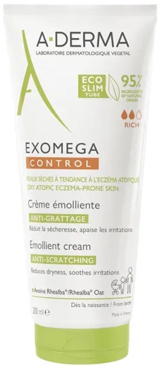 Aderma Exomega Control Melk Emolierend Tube 200ml