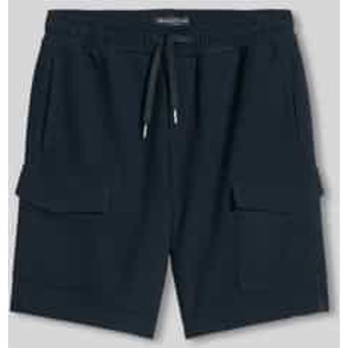 Regular fit cargoshorts van puur katoen