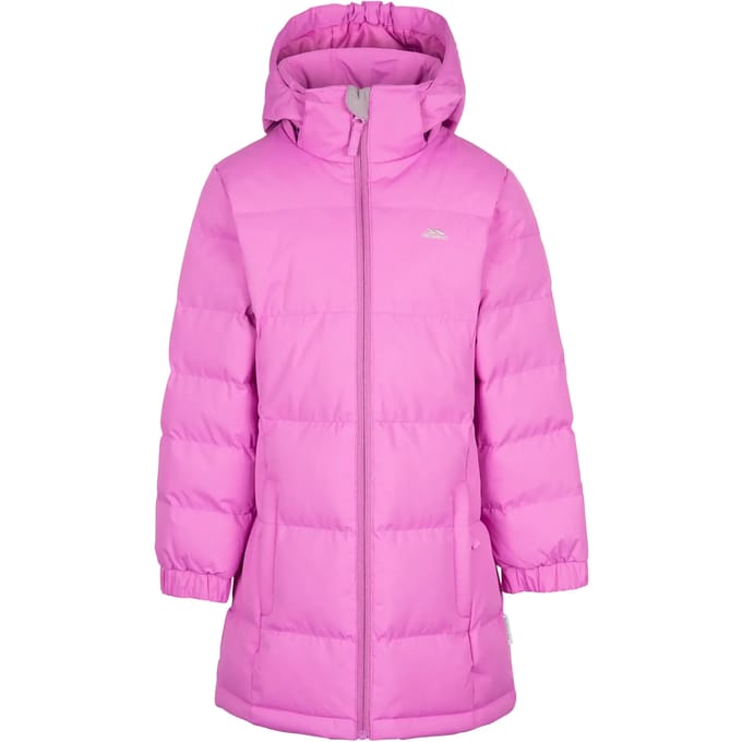 Trespass kinderjas Tiffy - Meisjesjas dieproze