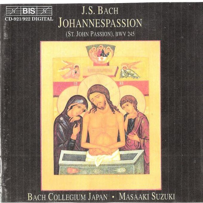 Bach Collegium Japan, Masaaki Suzuki - J.S. Bach: Johannes-Passion (2 CD)