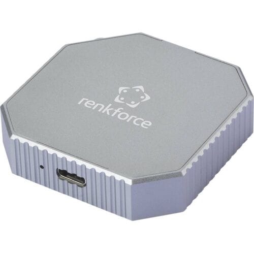 Renkforce RF-M2E-200 M.2 HDD-behuizing USB-C, M.2 SATA, M.2 PCIe NVMe M.2 PCIe NVMe, M.2 SATA 6 Gb/s 2230 RF-6694572