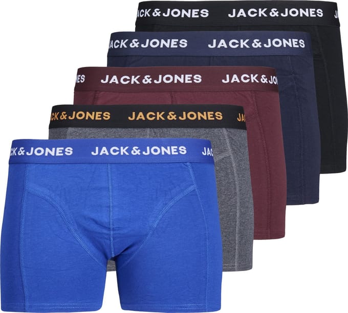 JACK&JONES ADDITIONALS JACBLACK FRIDAY TRUNKS 5 PACK LN Heren Onderbroek - Maat L