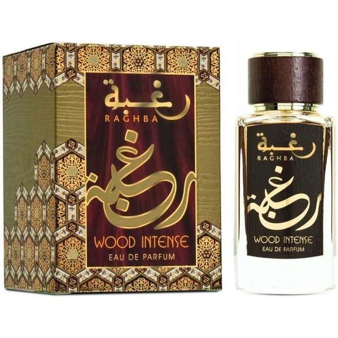 Lattafa Raghba Wood Intense eau de parfum spray (unisex) 100 ml