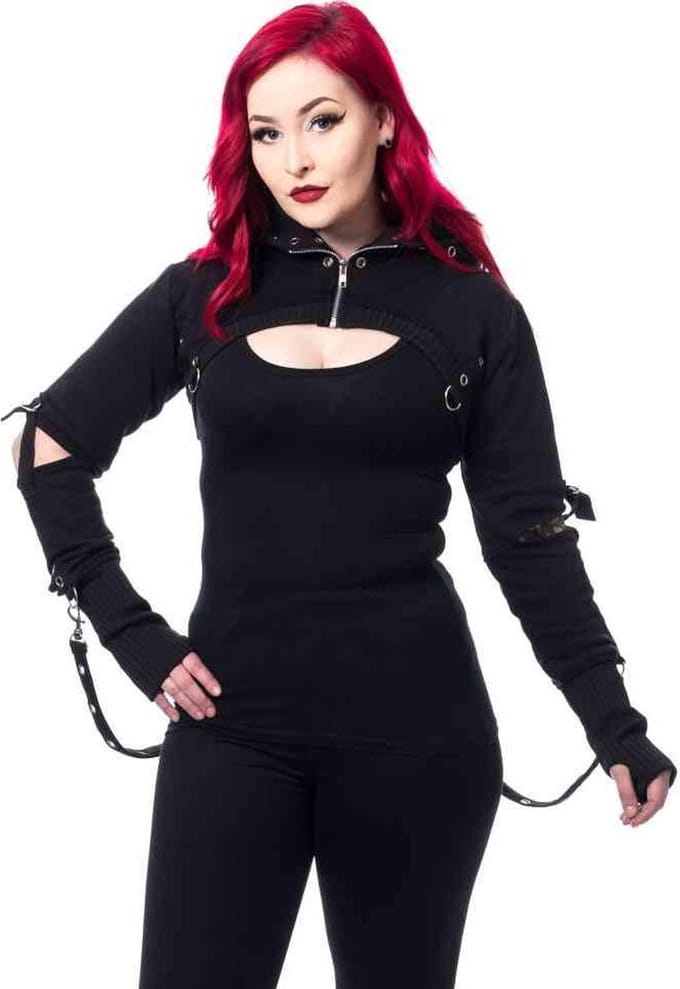 Chemical Black - HOLLY Bolero - L - Zwart