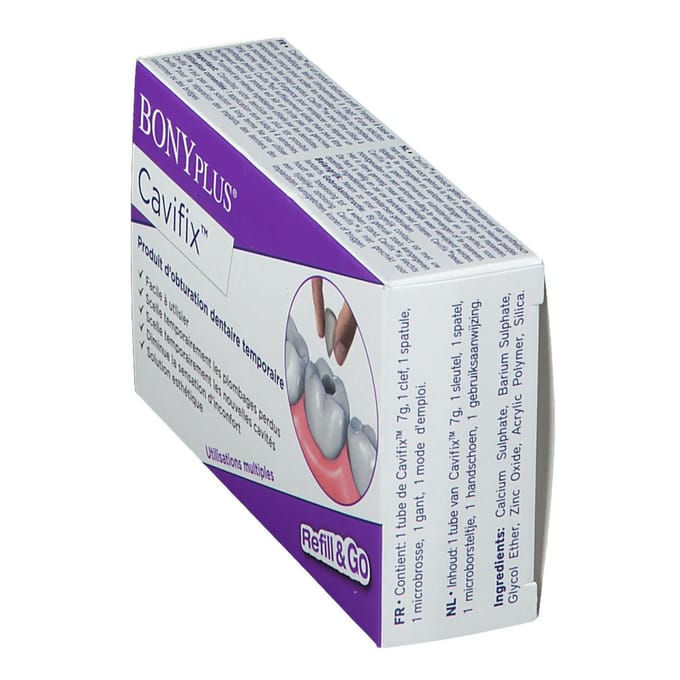 Bonyplus Cavifix Tijdelijk Vulmateriaal Tanden 7g