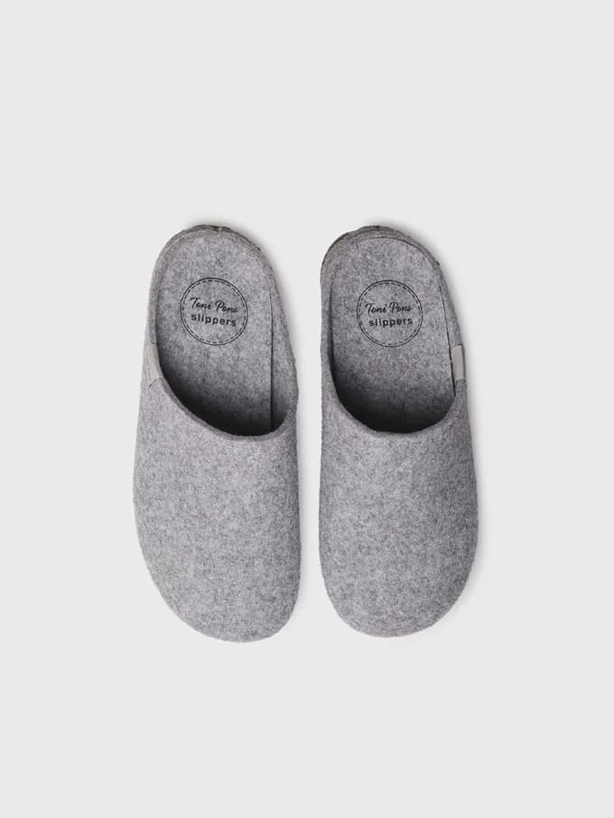 Viltslipper in klompmodel voor dames | MAUI-LX