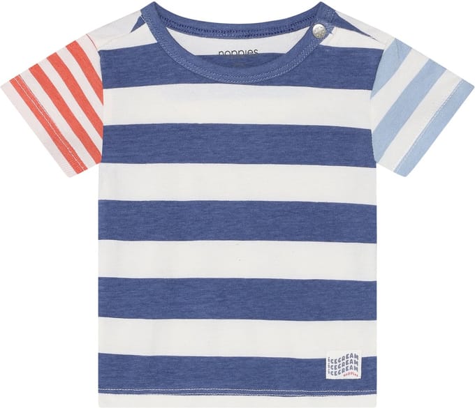 Noppies T-shirt stripe Baby Maat 86