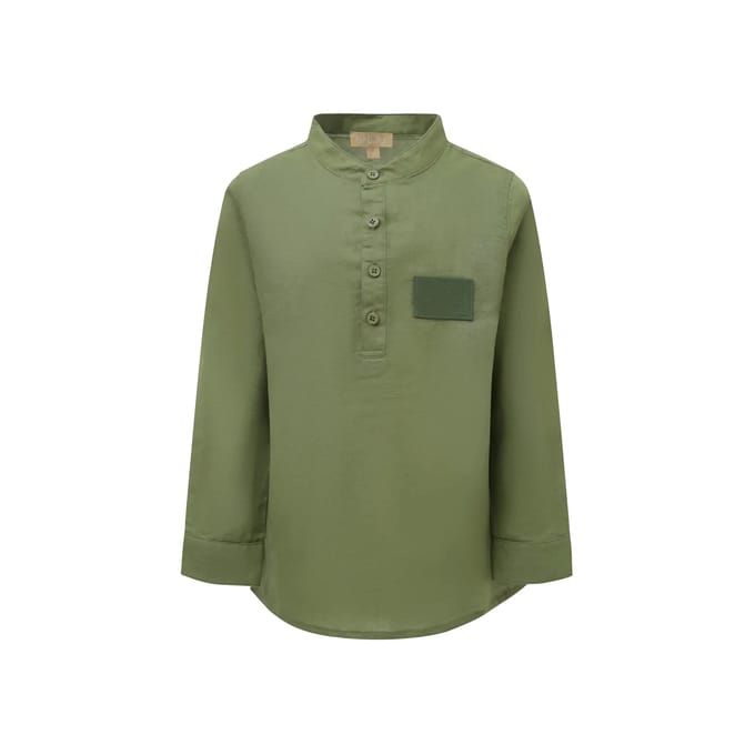 Lange Mouwen Linnen Shirt Kind Balou