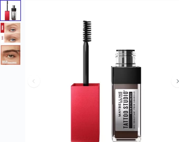 Maybelline Tattoo Brow Styling Gel - 260 Deep Brown