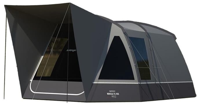 Vango Mokala TC 450 Familietent - weekendtent voor warm klimaat - Cloud Grey