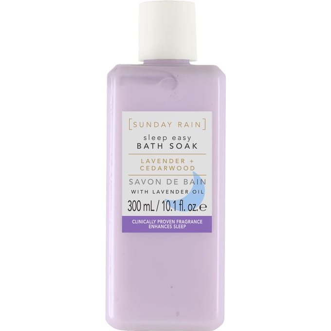 Sunday Rain Sleep Easy Bath Soak Lavender + Cedarwood 300 ml