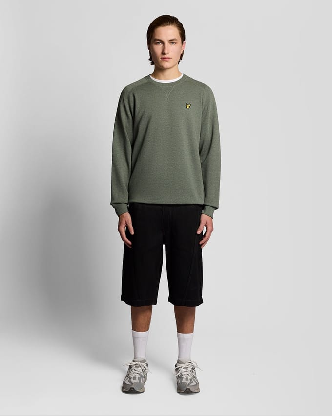 Sweatshirt Lyle & Scott Tri Marl Raglan