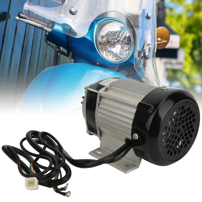 48V 650W Metalen Borstelloze Middenmotor Accessoire voor Middelzware & Zware Driewielers Passagier black