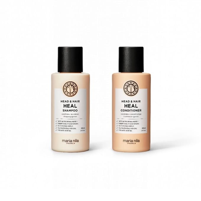 Maria Nila - Head & Hair Heal Travel Set (Shampoo 100ml + Conditioner 100ml)