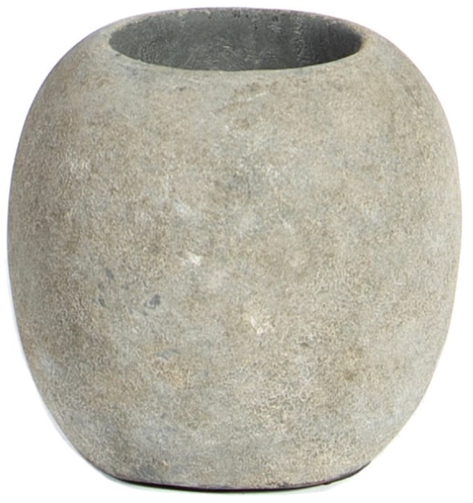 STILL - Waxinelichthouder - Bol - Tin - Grijs - 15 cm