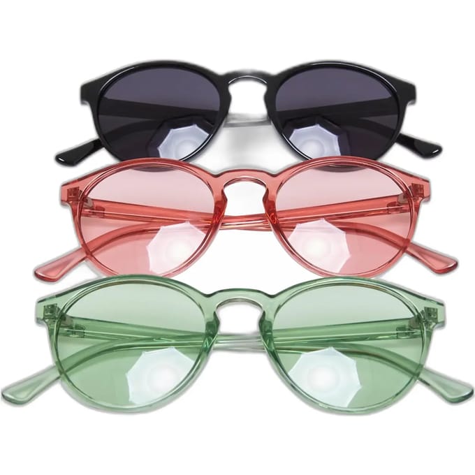 Urban Classics - Cypress 3pack Zonnebril - Multicolours