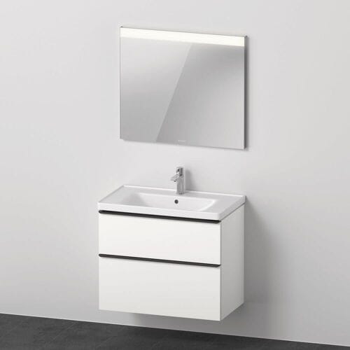 Duravit D-Neo furniture set with square mirror 80 cm DE011301818