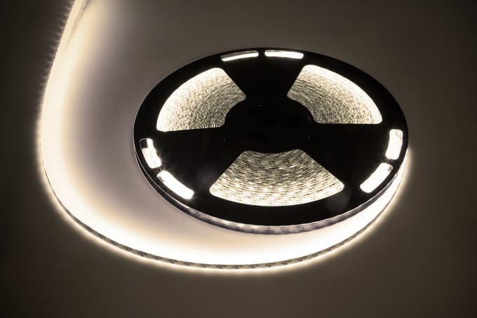 Rebel - LED Strip - 5050SMD - 25m - 4000K - Waterdicht IP65