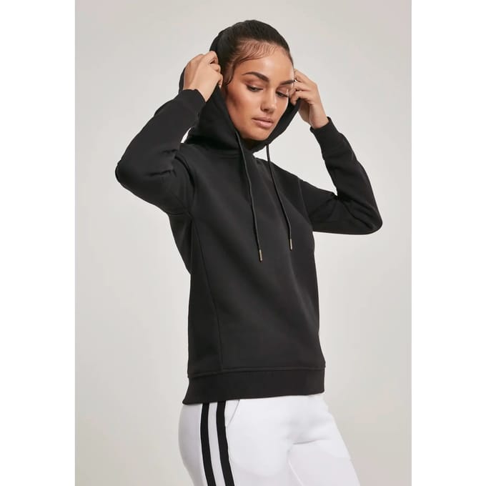 Urban Classics - Organic Hoodie/trui - S - Zwart
