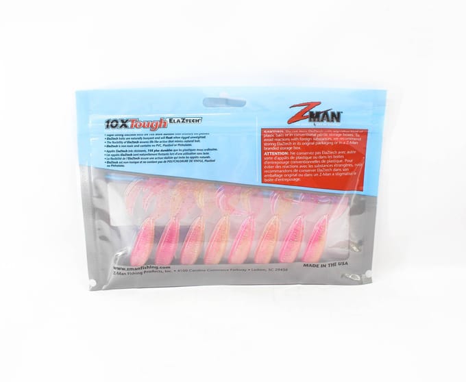 Zman Zacht Kunstaas ST GrubZ 2,5 Inch 8/Pack Laguna Garnalen (5240)