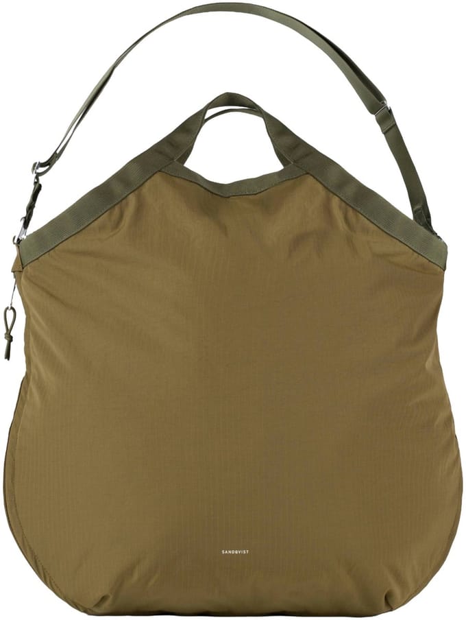Sandqvist Grid Expandable Tote - Handtasche erw. (olive)