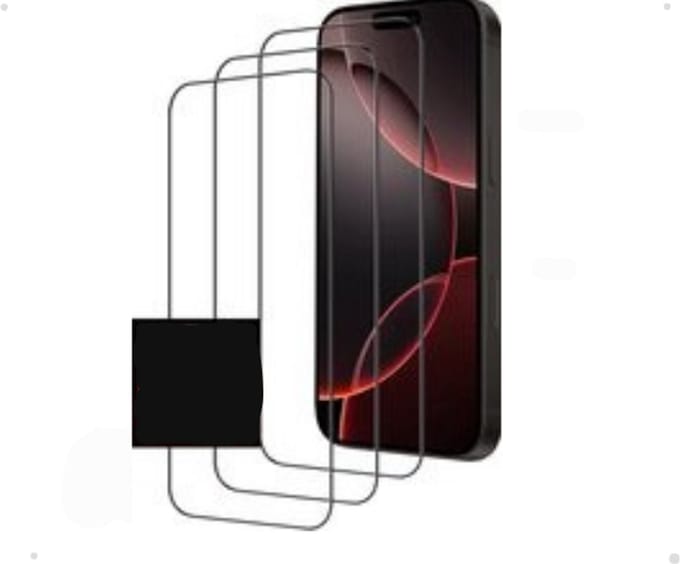 Screenprotector - 3 Stuks - Geschikt voor Apple iPhone 16 Pro - Full Cover - Beschermglas - Gehard Glas - Tempered Glass - Screen Protector